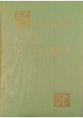 Słownik Języka Adama Mickiewicza Tom VII