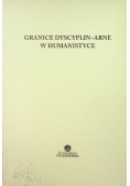 Granice dyscyplin-arne w humanistyce