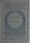 Lenartowicz Wybór poezji