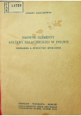 Główne elementy kultury szlacheckiej w Polsce