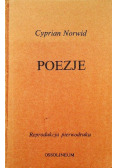 Norwid Poezje reprint z 1863 r