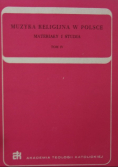 Muzyka religijna w Polsce Tom IV