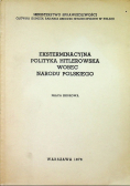 Eksterminacyjna polityka hitlerowska wobec narodu polskiego