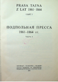 Prasa tajna z lat 1861 - 1864 część 2