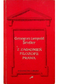 Z zagadnień filozofii prawa