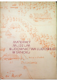 Materiały muzeum budownictwa ludowego w Sanoku grudzień 1971 nr 14
