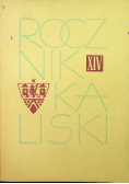 Rocznik Kaliski Tom XIV
