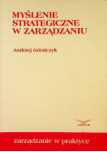 Myślenie strategiczne w zarządzaniu