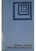 Literatura i literackość