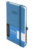 Kalendarz 2024 Memo A6 TDW niebieski