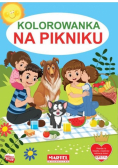 Kolorowanka - Na pikniku