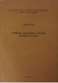 Wybrane zagadnienia techniki kryminalistycznej