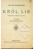 Król Lir 1922 r.