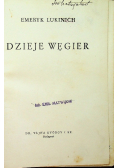Dzieje Węgier w szkicach biograficznych 1938 r.