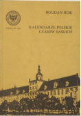 Kalendarze polskie czasów saskich