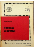 Miernictwo Warsztatowe