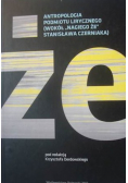 Antropologia podmiotu lirycznego
