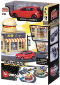 Street Fire Bburago City Fast Food