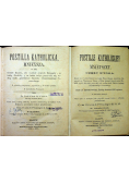 Postilla katholicka mnieysza tom I i II 1871 r.