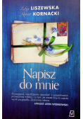 Napisz do mnie Autograf autora