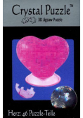 Crystal puzzle Serce