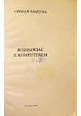 Rozmawiać Z Komputerem