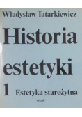 Historia estetyki tom 1