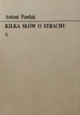 Kilka słów o strachu