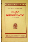 Nauka o dziedziczności 1938 r.