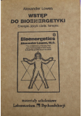 Wstęp do bioenergetyki
