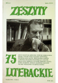 Zeszyty literackie 75 nr 3 / 2001