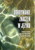 Odkrywanie znaczeń w języku