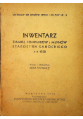 Inwentarz zamku folwarków i młynów starostwa sanockiego 1948 r.