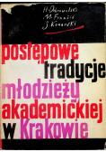 Postępowe tradycje młodzieży akademickiej w Krakowie