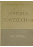 Historia powszechna XVI do XVII w