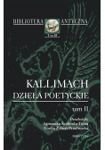 Kallimach Dzieła poetyckie NOWA