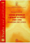 System wyborczy i wybory w polsce