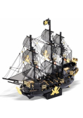 Puzzle Metalowe 3D - Statek Czarna Perła
