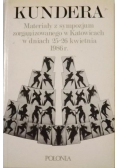 Materiały z sympozjum zorganizowanego w Katowicach w dniach 25 - 26 kwietnia 1986 r.