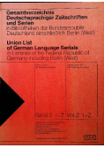 Gesamtverzeichnis deutschsprachiger Zeitschriften und Serien