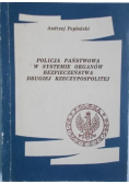 Policja Państwowa w systemie organów bezpieczeństwa Drugiej Rzeczypospolitej