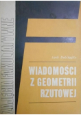 Wiadomości z geometrii rzutowej