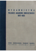 Wydawnictwa Polskiej Akademii Umiejętności  1817 1951
