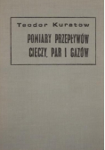 Pomiary przepływów cieczy par gazów