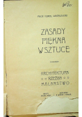 Zasady piękna w sztuce ok 1904 r