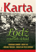 Karta Nr 75 / 2013 Łódź czterech dekad