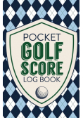 Pocket Golf Score Log Book