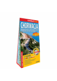Chorwacja Słowenia Bośnia i Hercegowina, Serbia, Czarnogóra, Kosowo, Macedonia laminowana mapa samochodowa