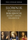 Słownik wszystkich biblijnych nazw i imion własnych