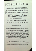 Historya drukarń krakowskich reprint z 1815r